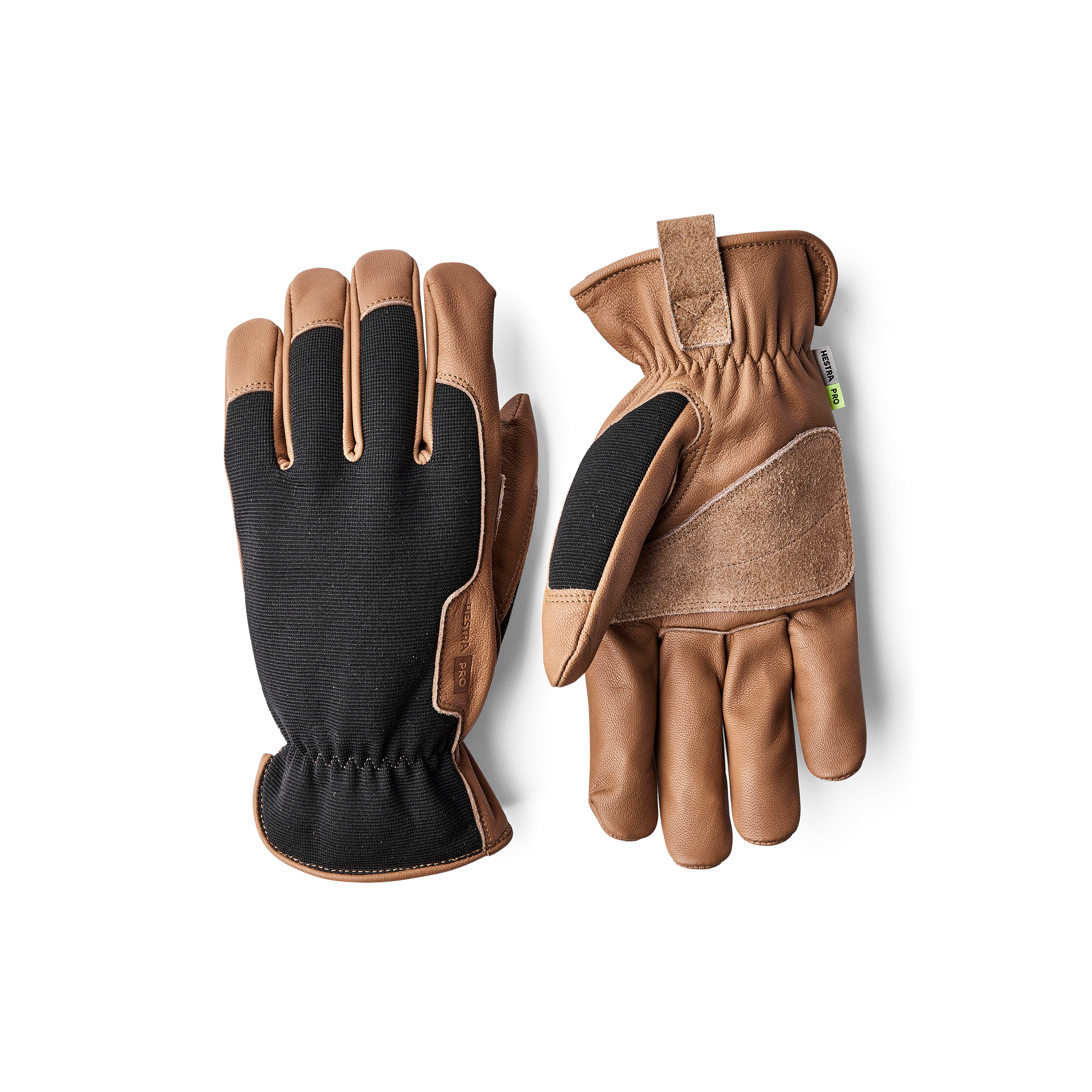Hestra Sierra Tan glove in Black – front view